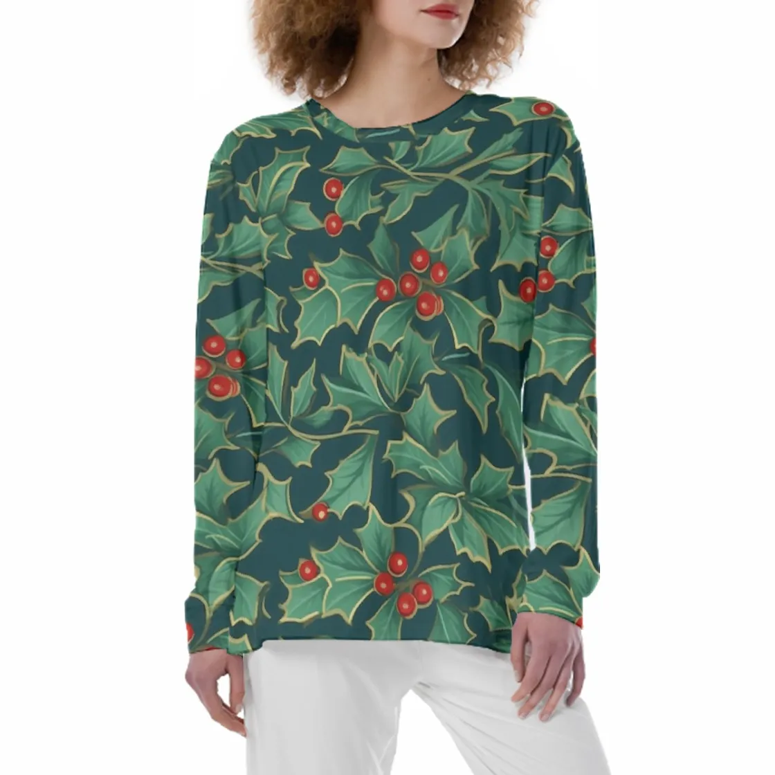 All-Over Print Women'S Pajama T-shirt|180GSM