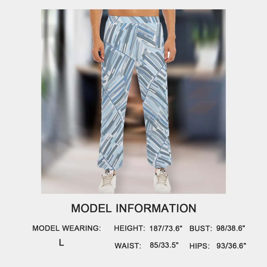 All-Over Print Men's Basketball Sweatpants