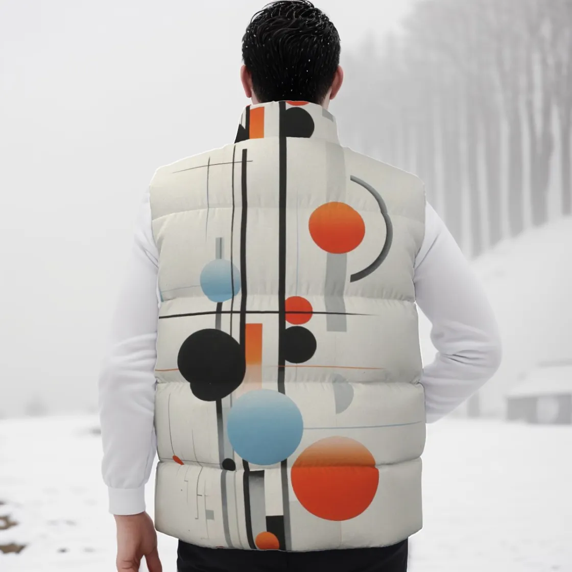 All-Over Print Unisex Down Vest