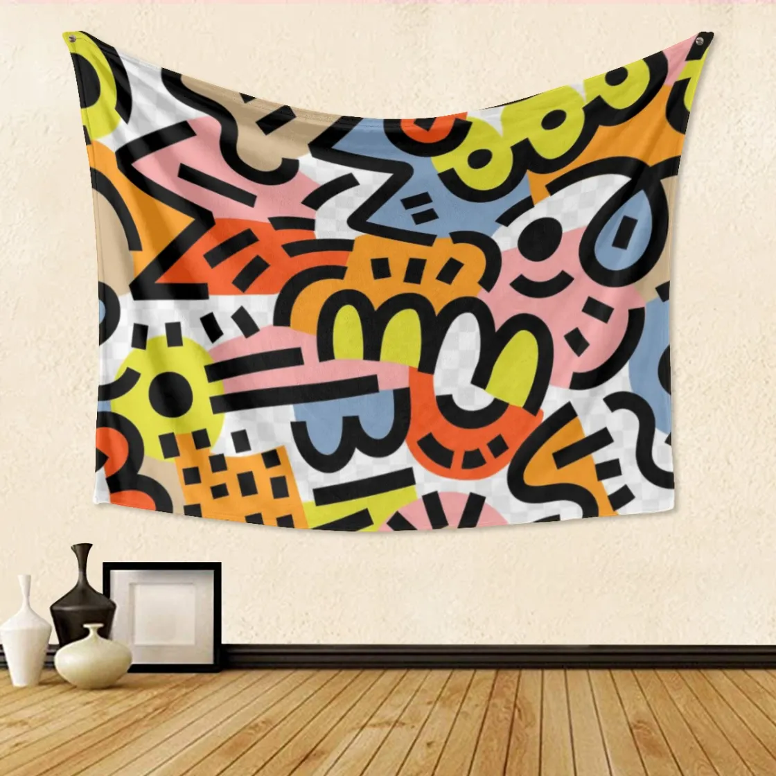 Single-Side Print Tapestry