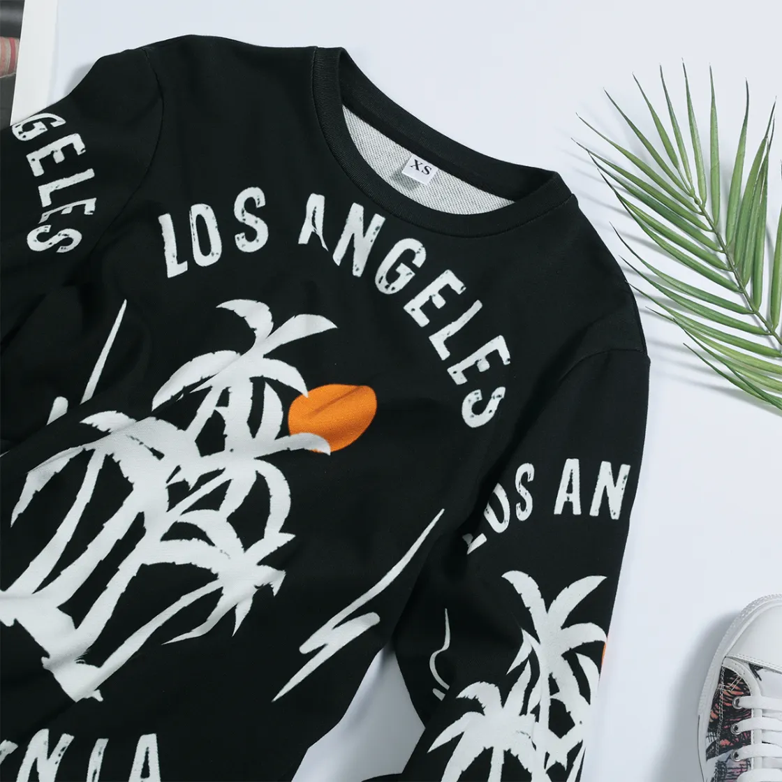 All-Over Print Unisex O-neck Sweatshirt | 310GSM Cotton