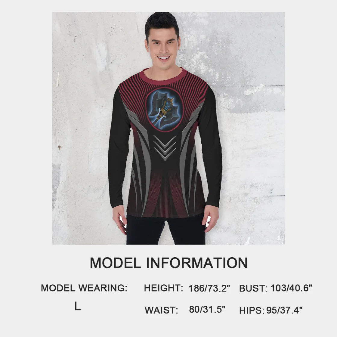 All-Over Print Long Sleeve T-Shirt