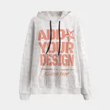 All-Over Print Unisex Plus Fleece Pullover Hoodie