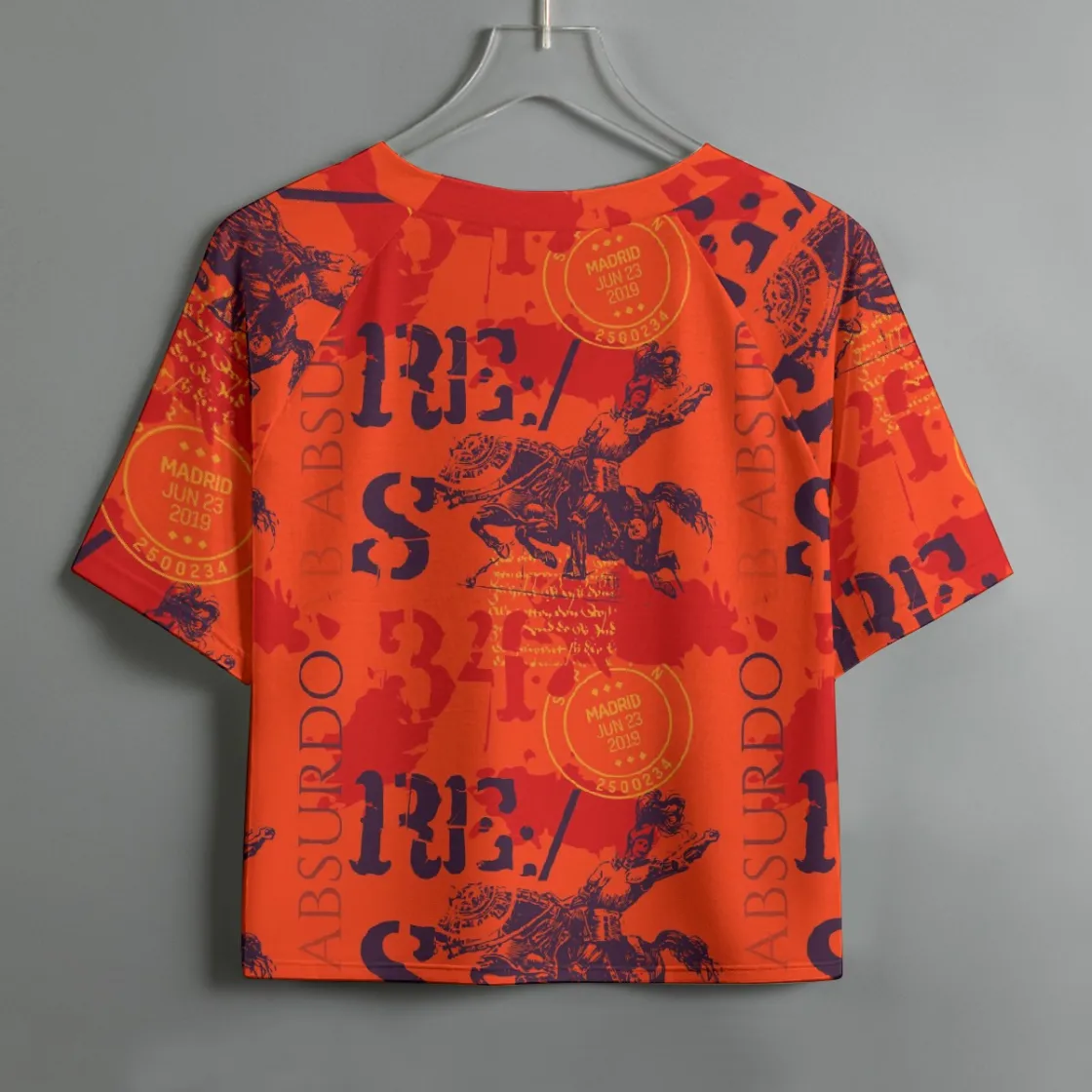 All-Over Print Women's Raglan Sleeve T-Shirt|210GSM