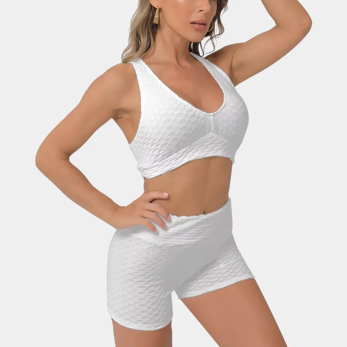 All-Over Print Women's Sports Bra Suit