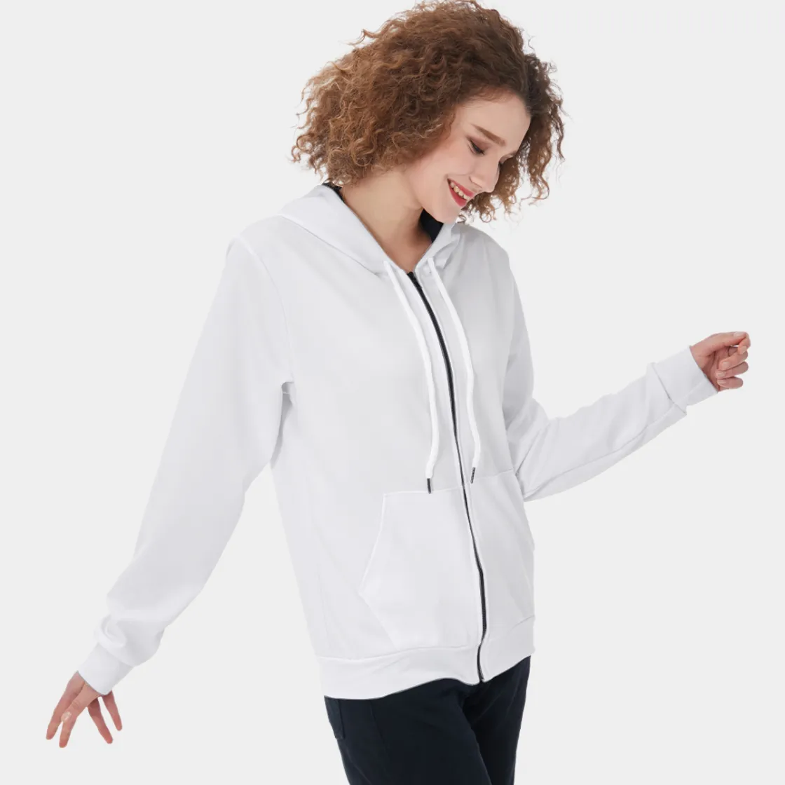 All-Over Print Women's Zip Up Hoodie