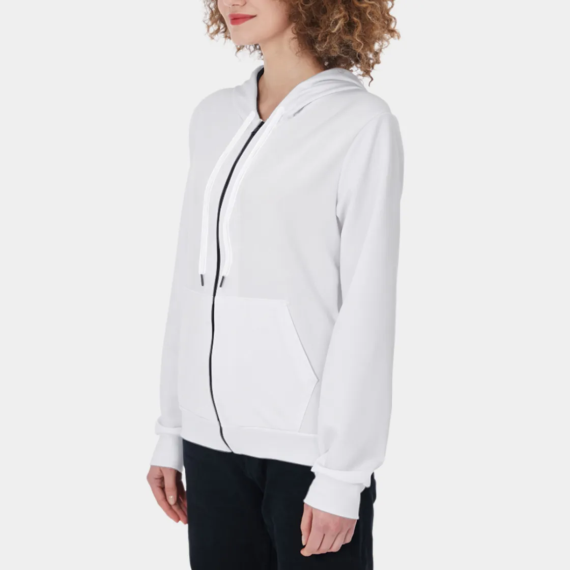 All-Over Print Women's Zip Up Hoodie