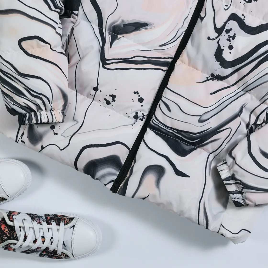All-Over Print Unisex Down Jacket