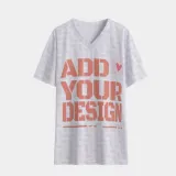 All-Over Print Kid's V-neck T-shirt