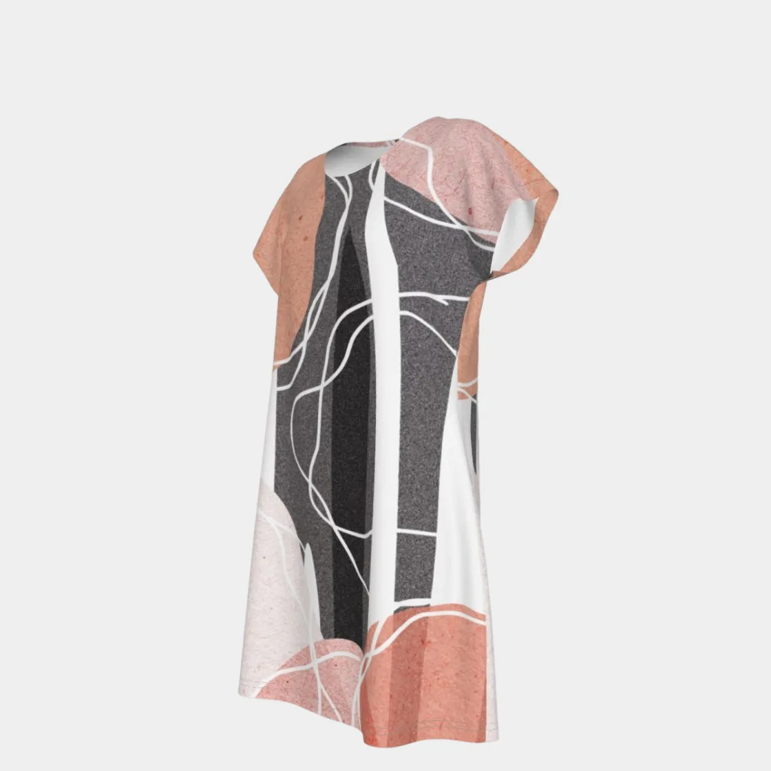 All-Over Print Women's Short Sleeve Dress
