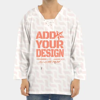 All-Over Print Men's Hockey Jersey