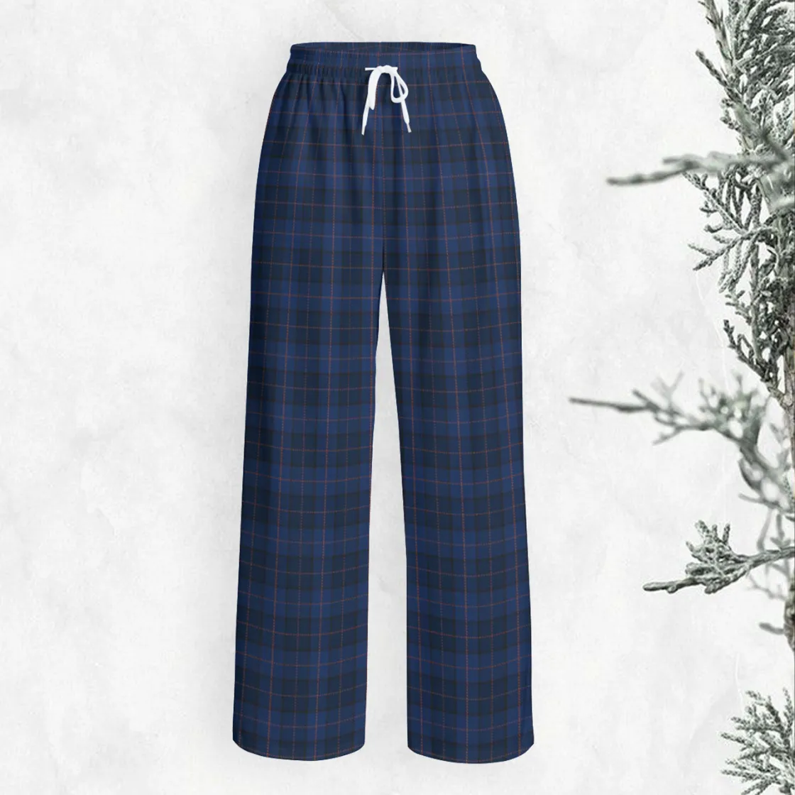 All-Over Print Unisex Knitted Fleece Wide Leg Pants