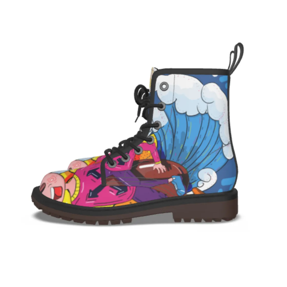 All-Over Print Women's Martin Short Boots