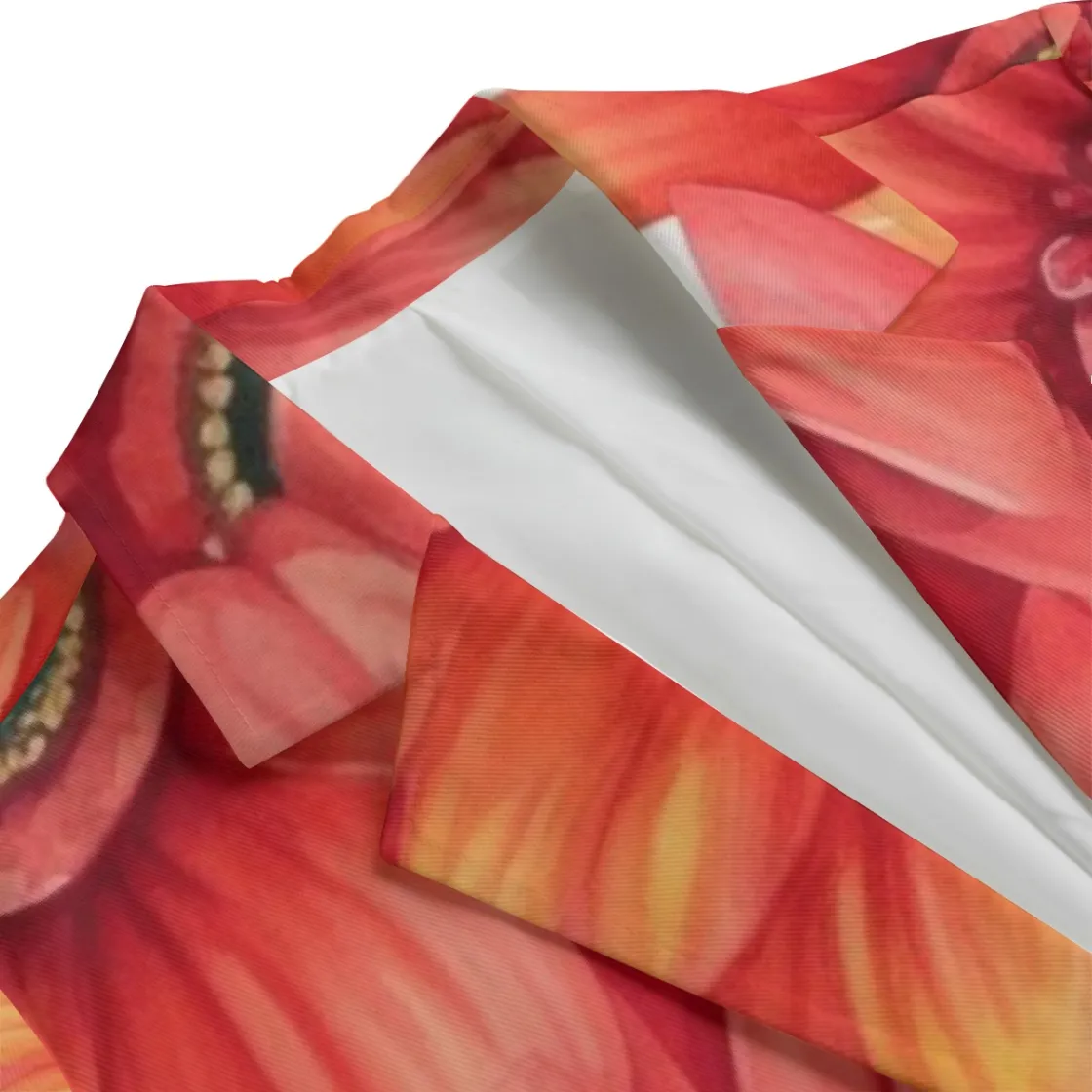 All-Over Print Women's Leisure Blazer | 245GSM Cotton|Combination version