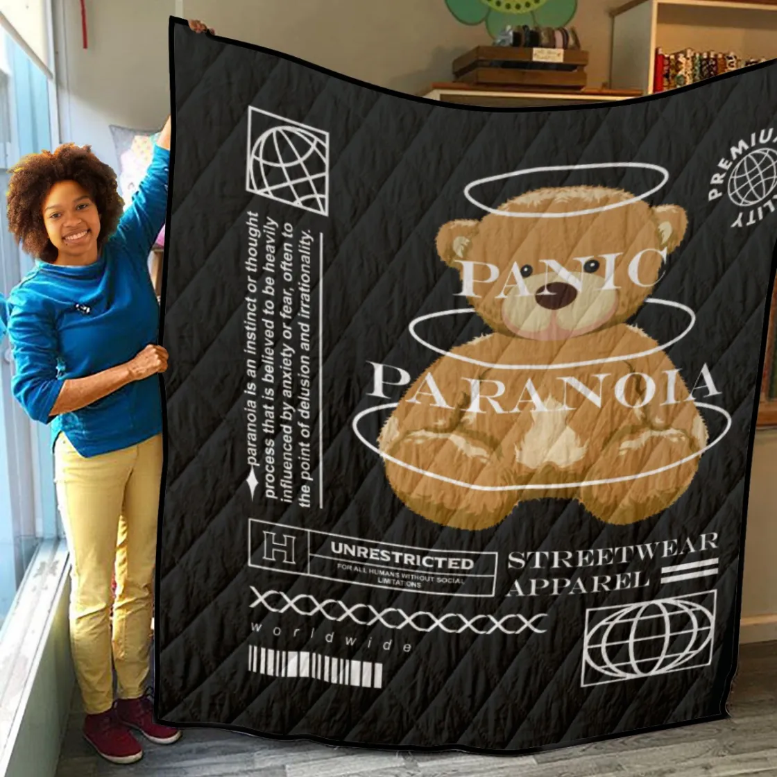 Lightweight & Breathable Quilt With Edge-wrapping Strips