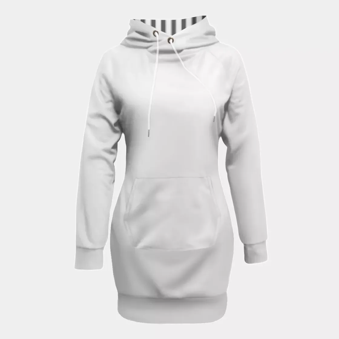 All-Over Print Women's Pullover Hoodie With Raglan Sleeve