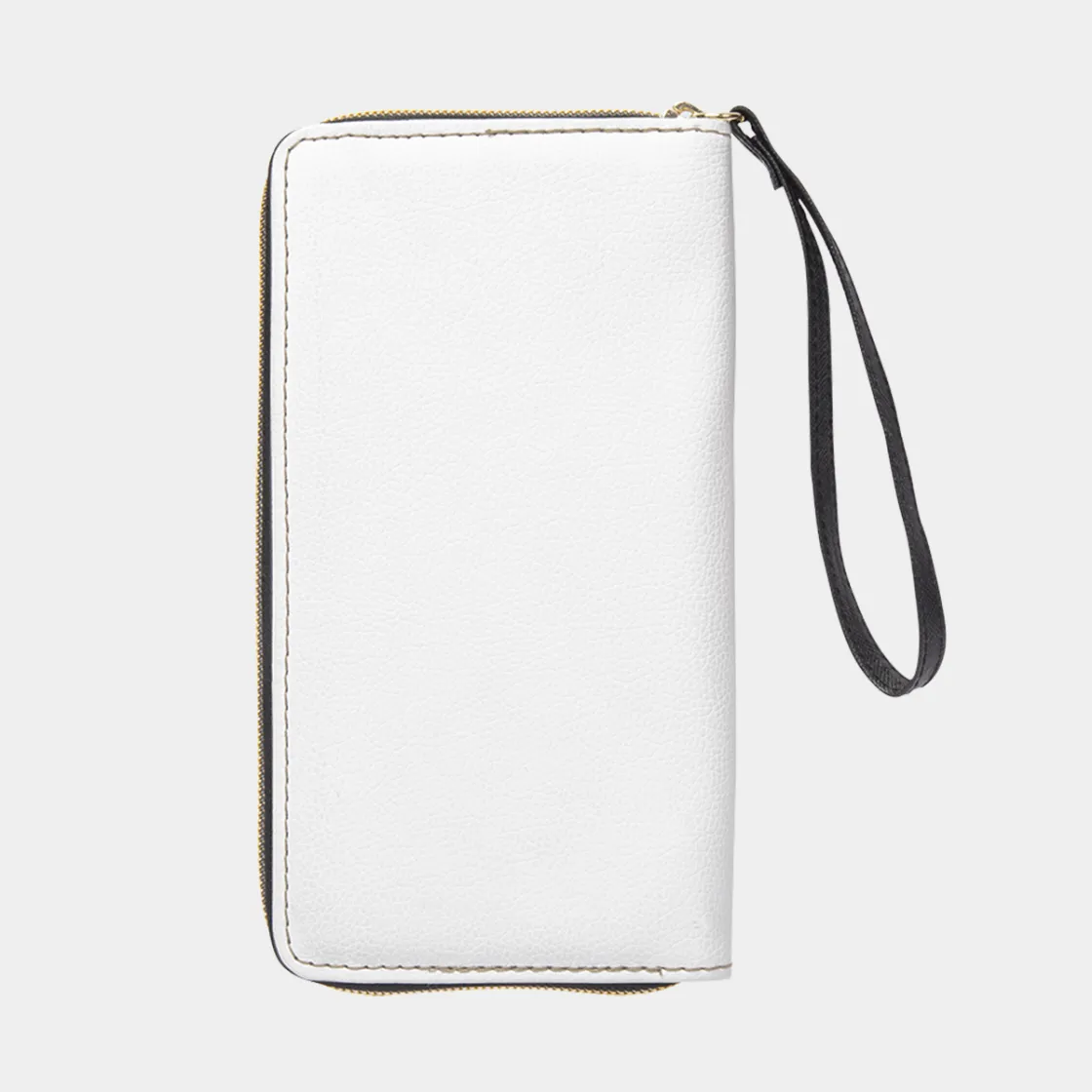 Long Wallet With Black Hand Strap
