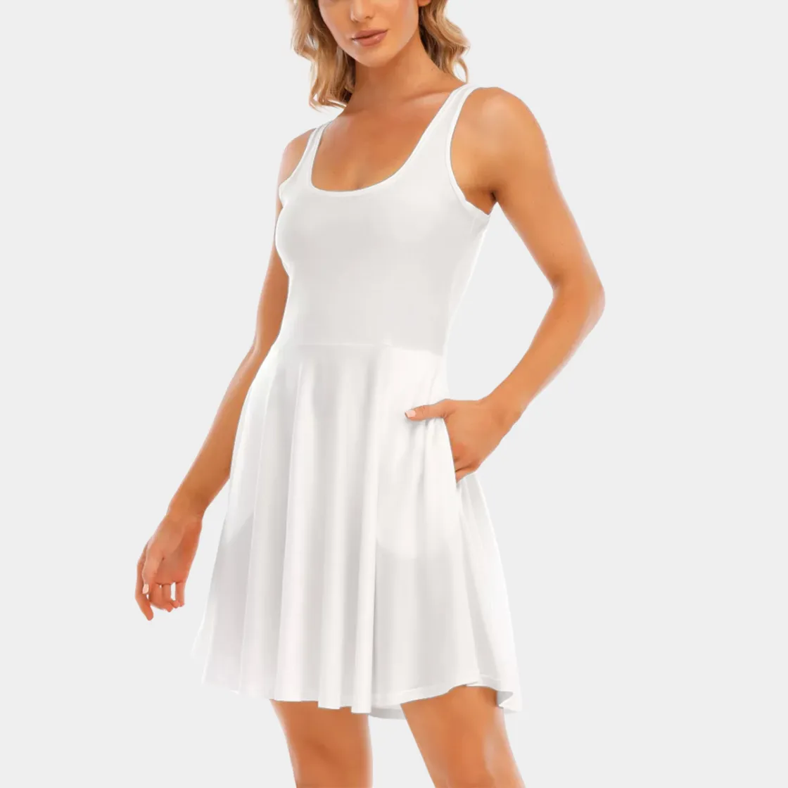 All-Over Print Women's Tank Vest Dress