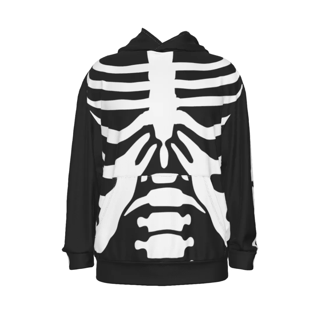 All-Over Print Men's Drop Shoulder Patch Pocket Hoodie