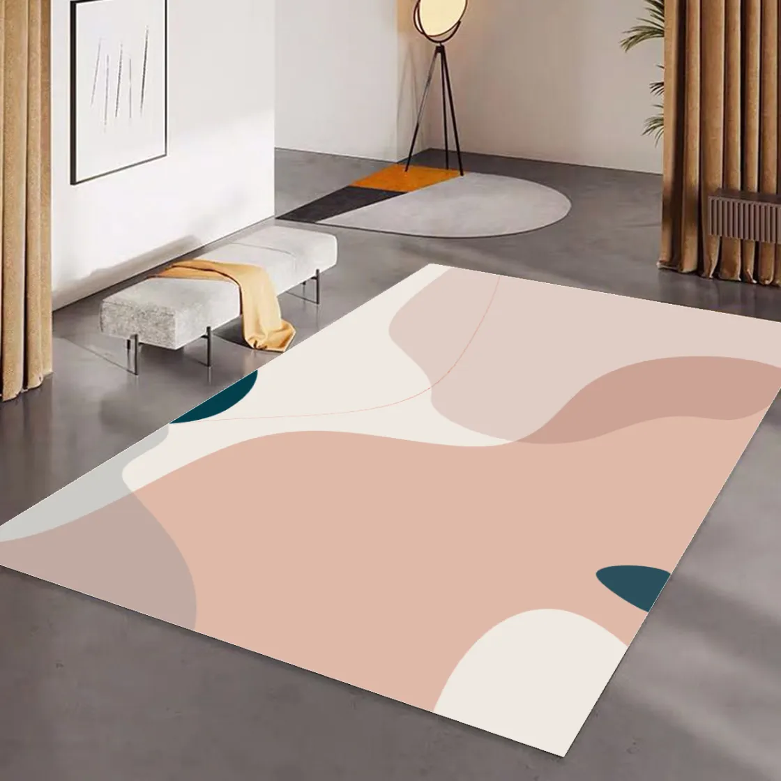 Foldable Rectangular Floor Mat