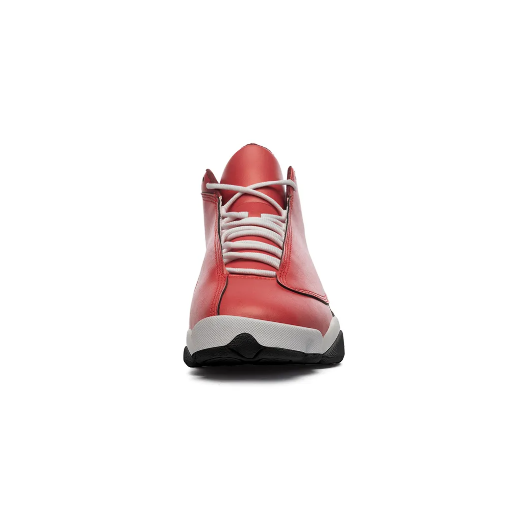Men's Curved Basketball Shoes With Thick Soles