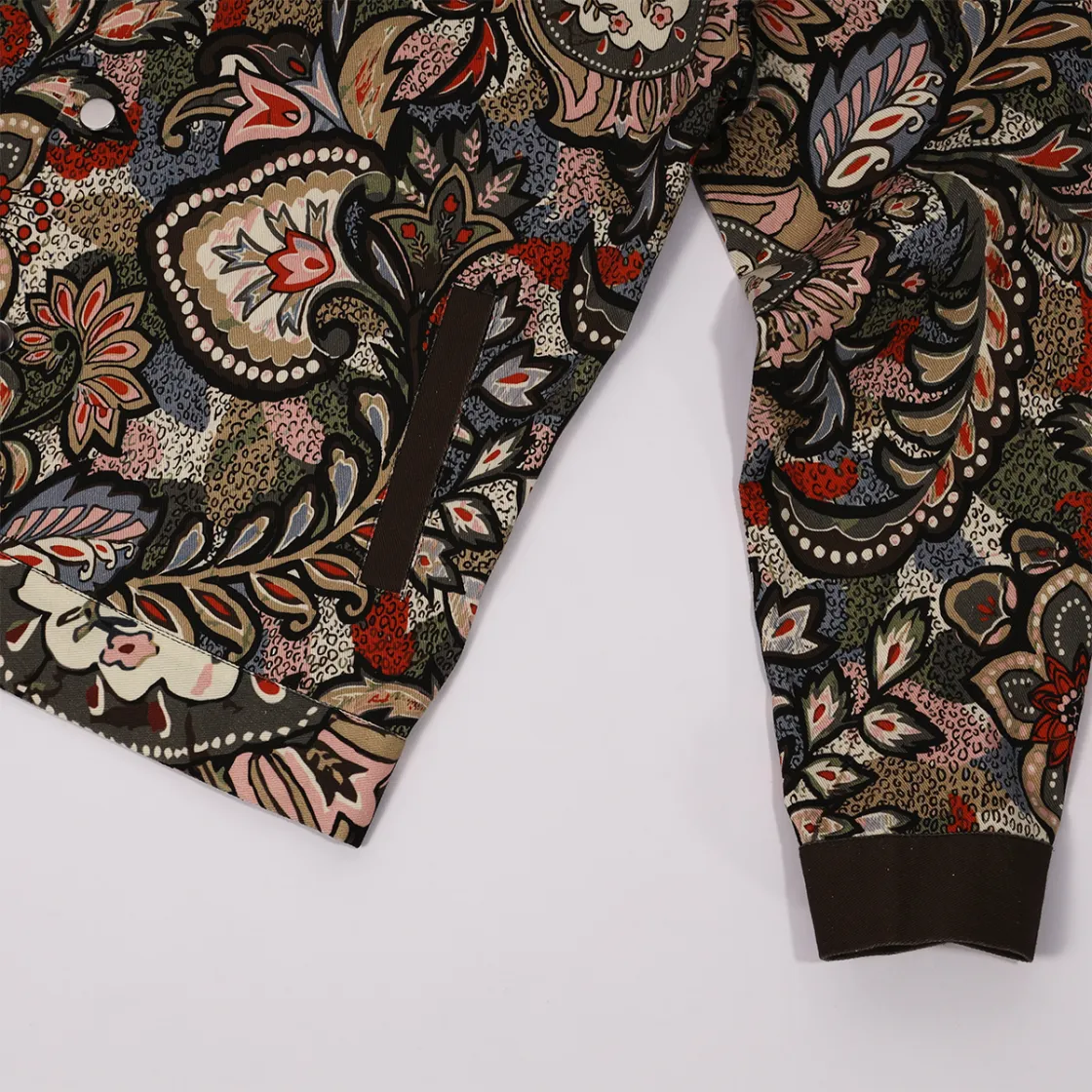 All-Over Print Unisex Lapel Jacket | 245GSM Cotton
