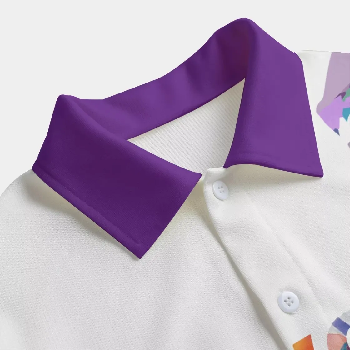 All-Over Print Unisex Stand-up Collar Outerwear