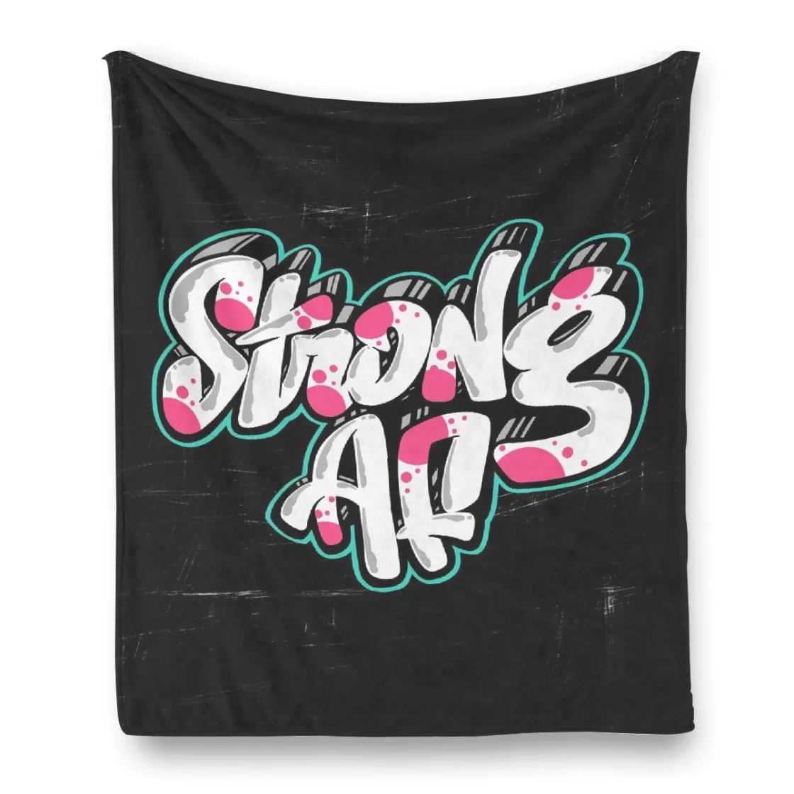 Single-Side Printing Flannel Blanket