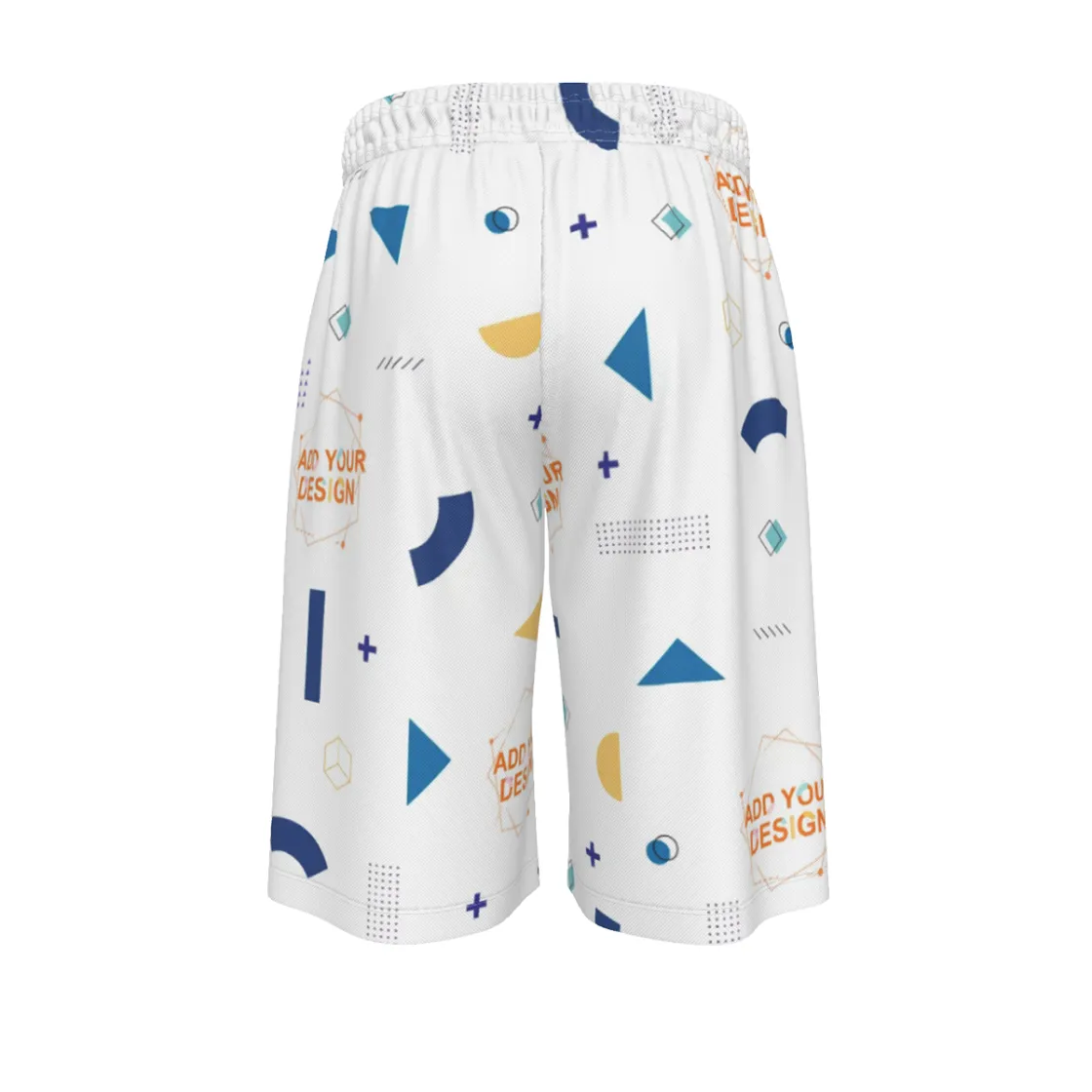 All-Over Print Men's Over-The-Knee Shorts