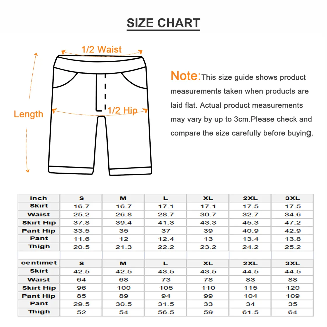 All-Over Print Women's Middle-Waisted Skorts