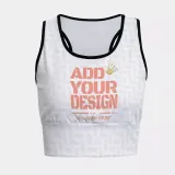 All-Over Print Women's Sports Bra