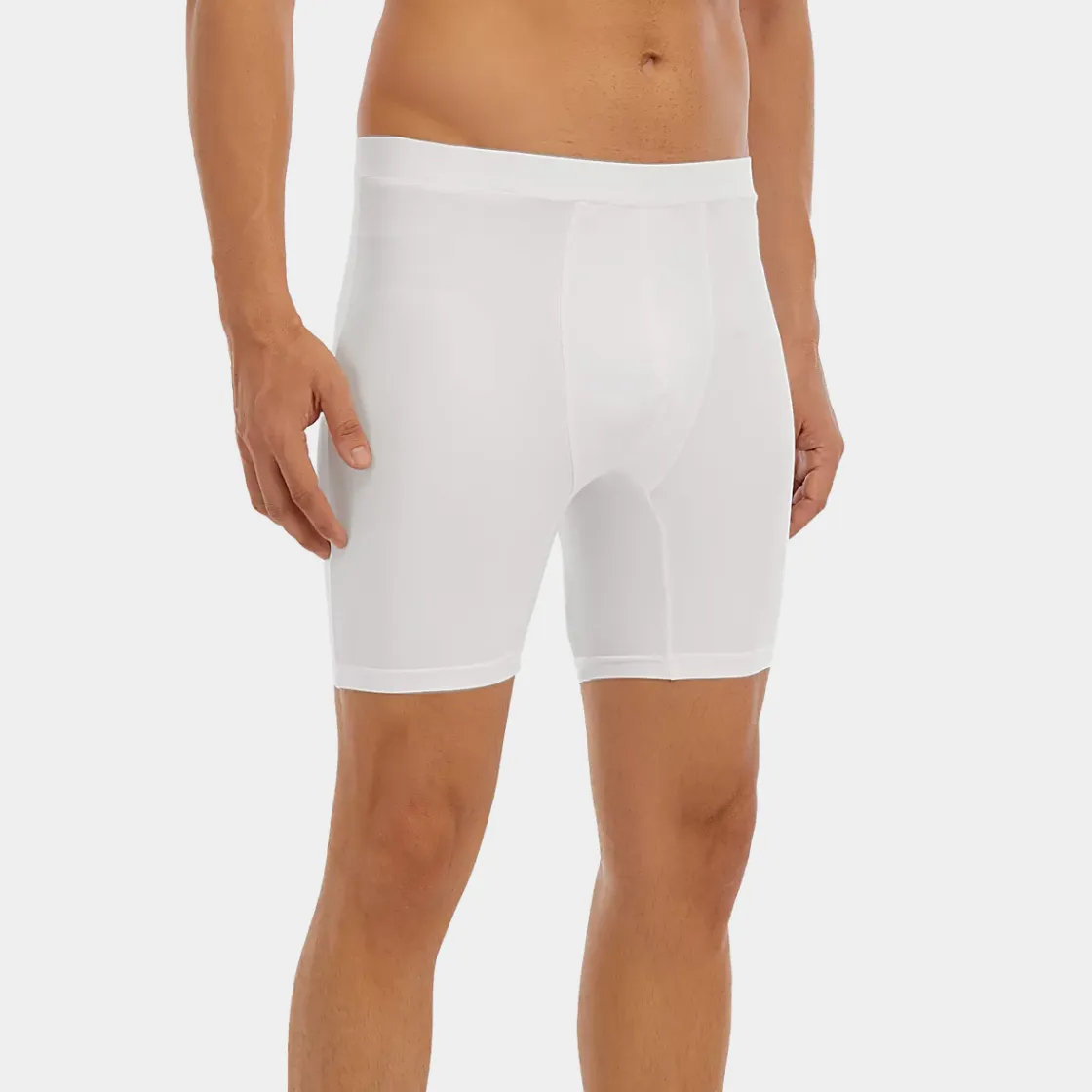 All-Over Print Men's Long Boxer Briefs