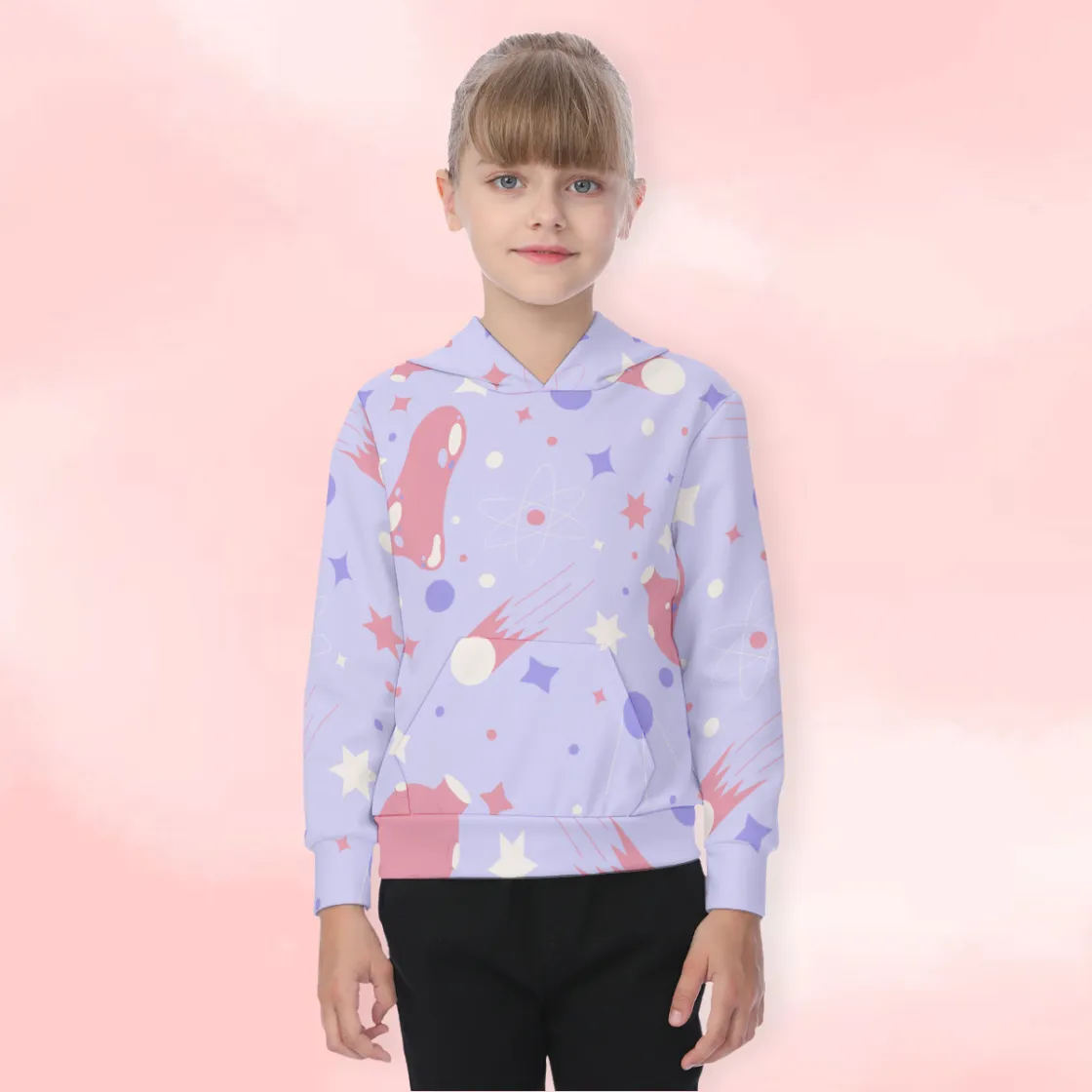 All-Over Print Oversized Kid's Hoodie