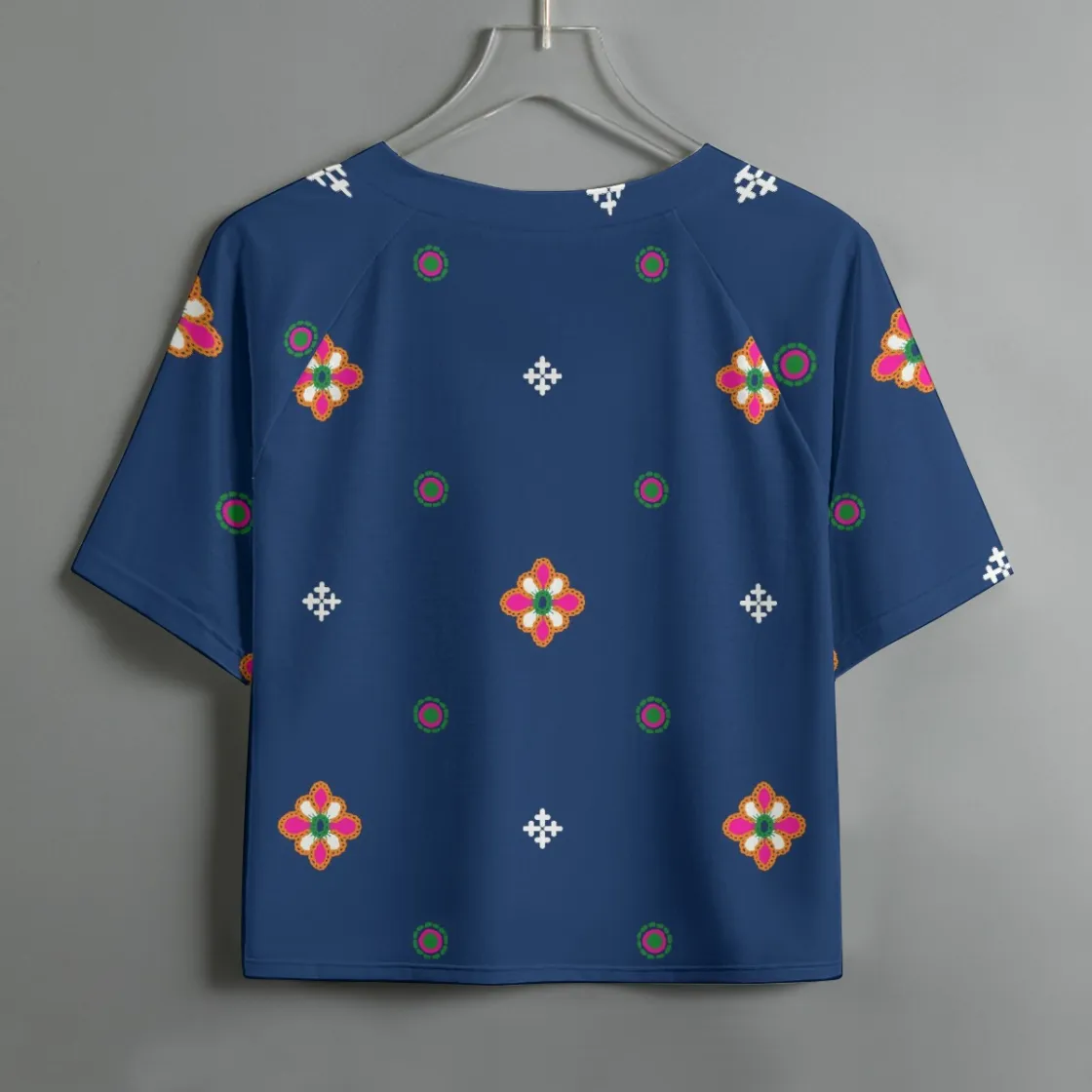 All-Over Print Women's Raglan Sleeve T-Shirt|210GSM