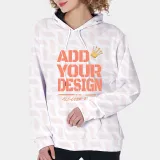 All-Over Print Women's Pullover Hoodie