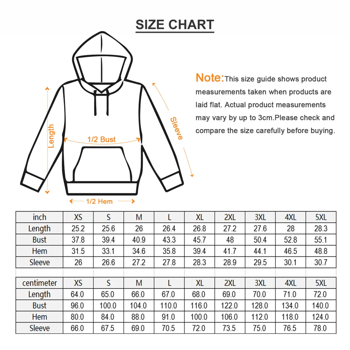 All-Over Print Women's Hoodie With Double Hood