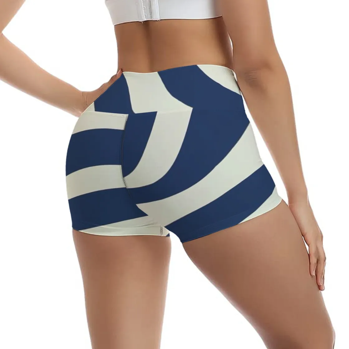 All-Over Print Women's Ultra-Short Yoga Shorts