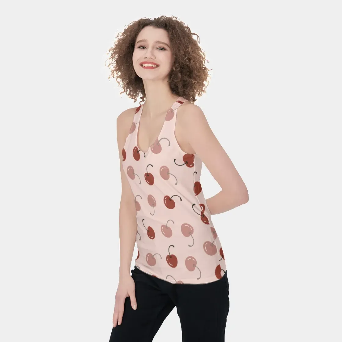 All-Over Print Women's Racerback Tank Top