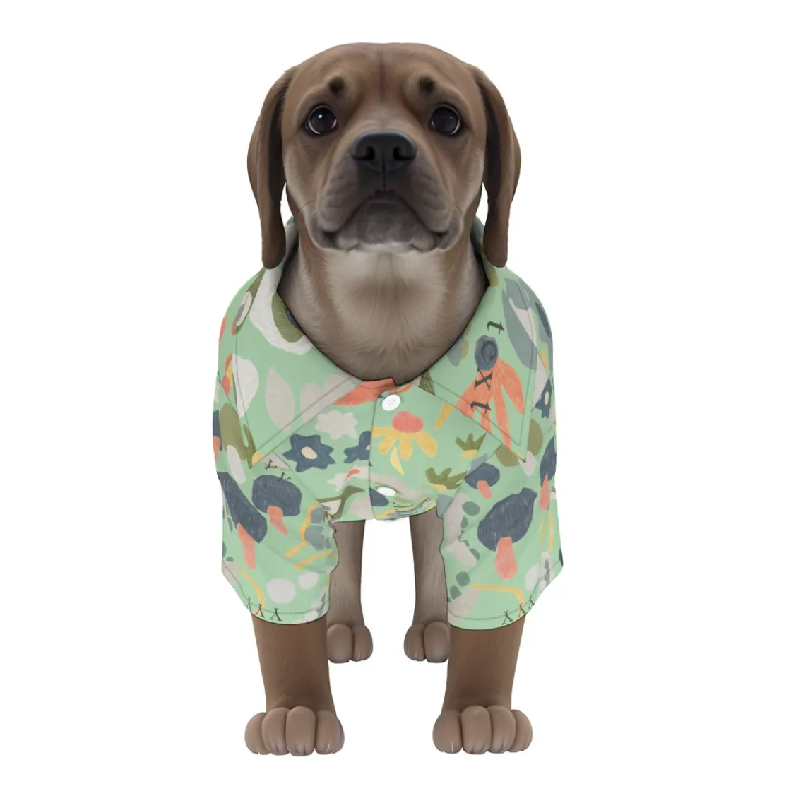 All-Over Print Pet‘s Hawaiian Shirt