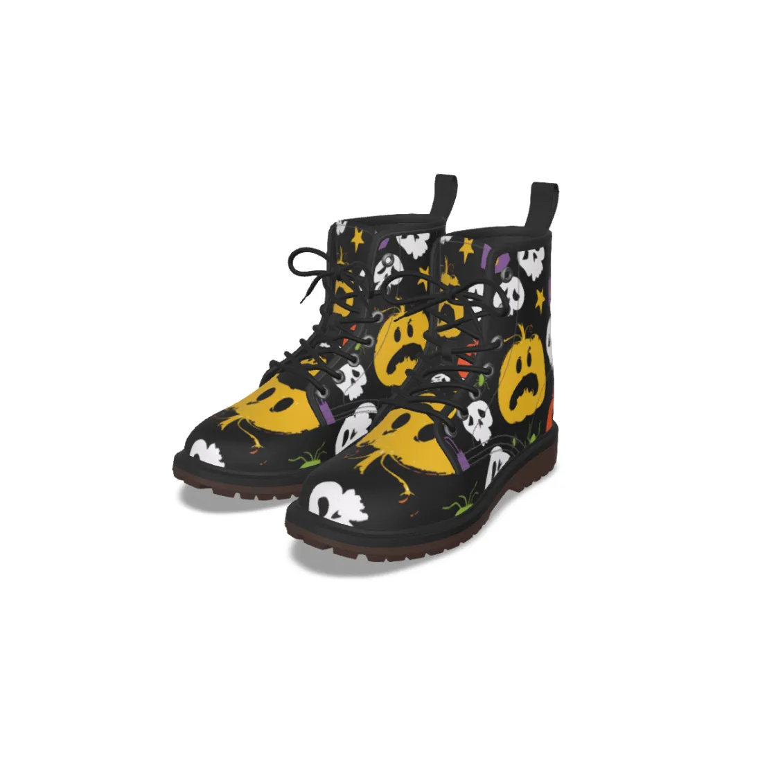 All-Over Print Men's Martin Short Boots