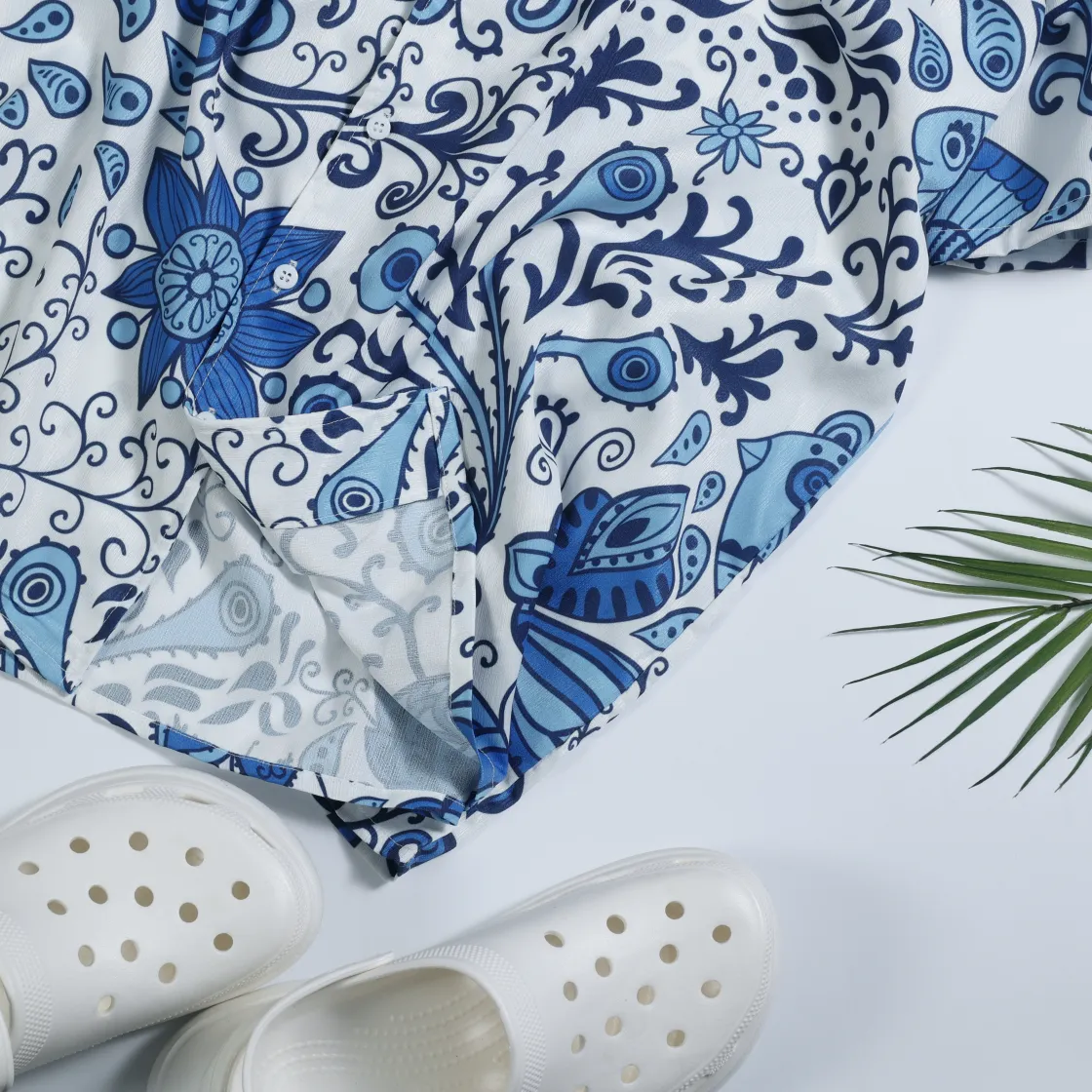 All-Over Print Men's Hawaiian Shirt