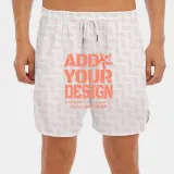 All-Over Print Men's Side Split Running Sport Shorts