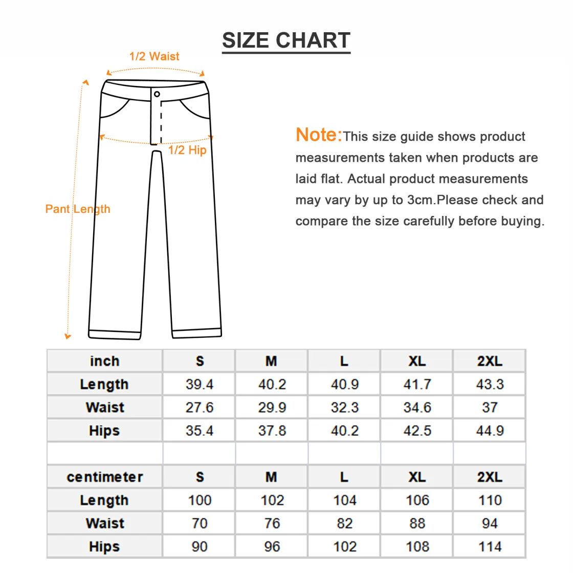 All-Over Print Women's High-waisted Straight-leg Trousers