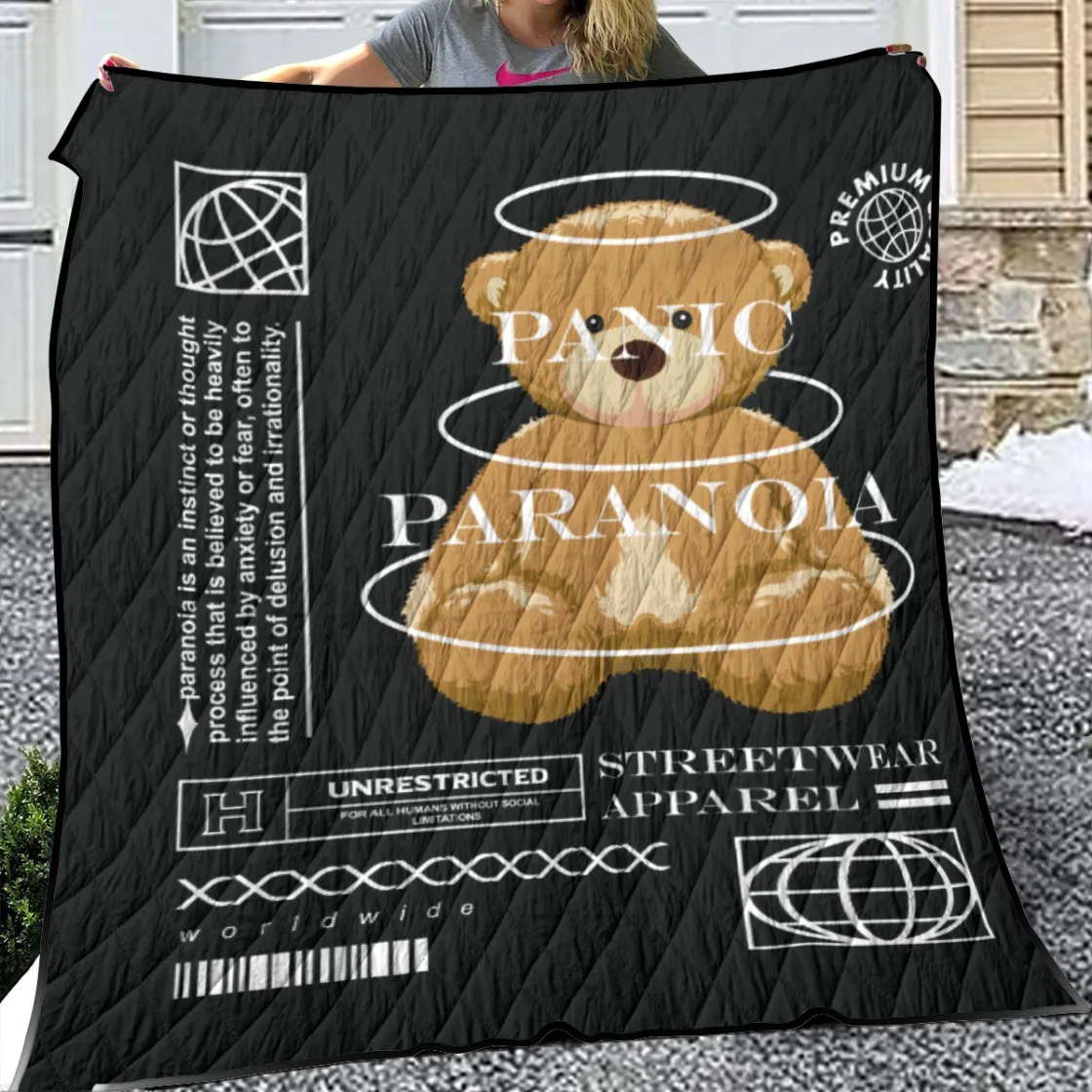 Lightweight & Breathable Quilt With Edge-wrapping Strips