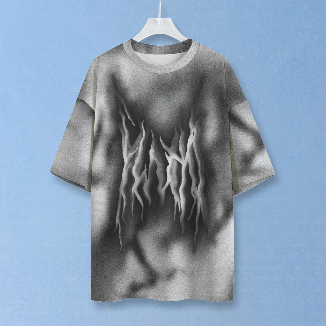 All-Over Print Unisex Drop-shoulder T-shirt