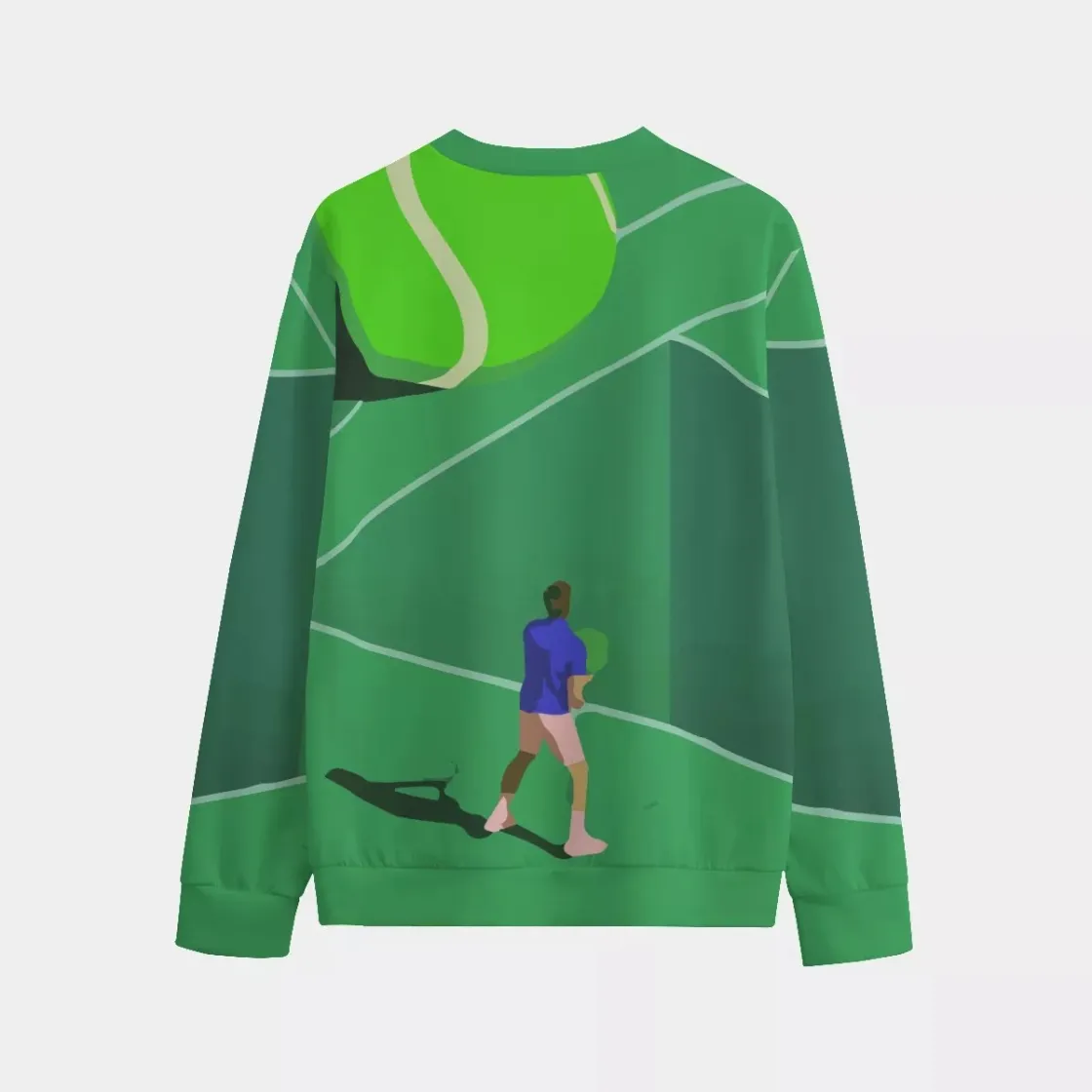 All-Over Print Men's Round-neck Sweatshirt | Interlock