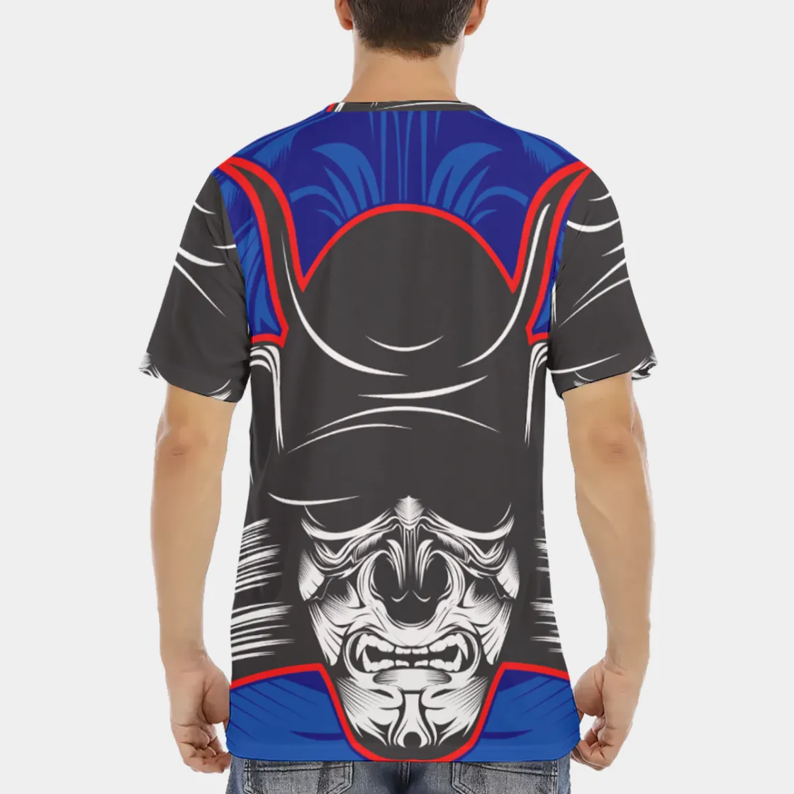 All-Over Print Men's Short Sleeve T-shirt With Chest Pocket