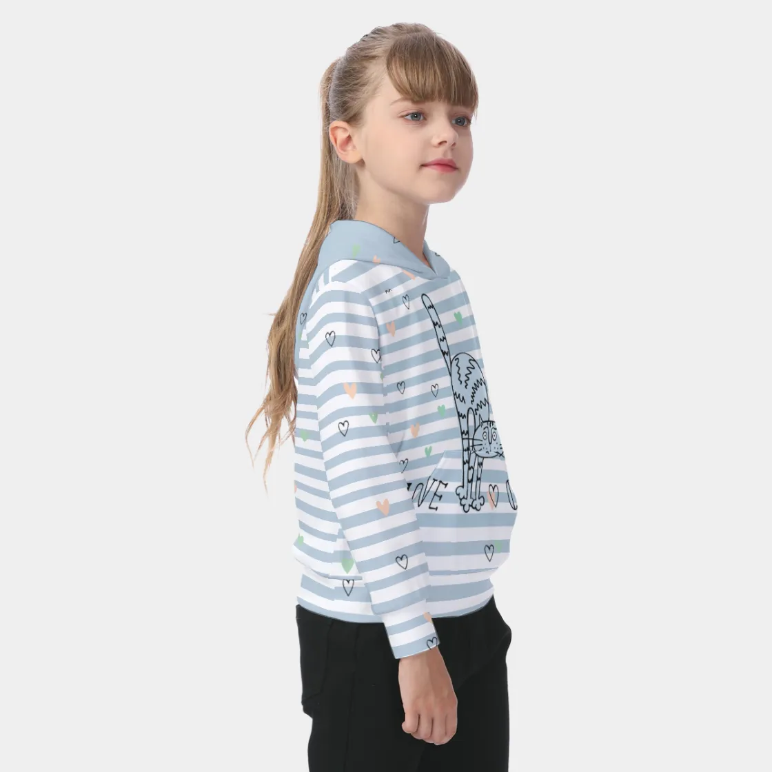 All-Over Print Oversized Kid's Hoodie