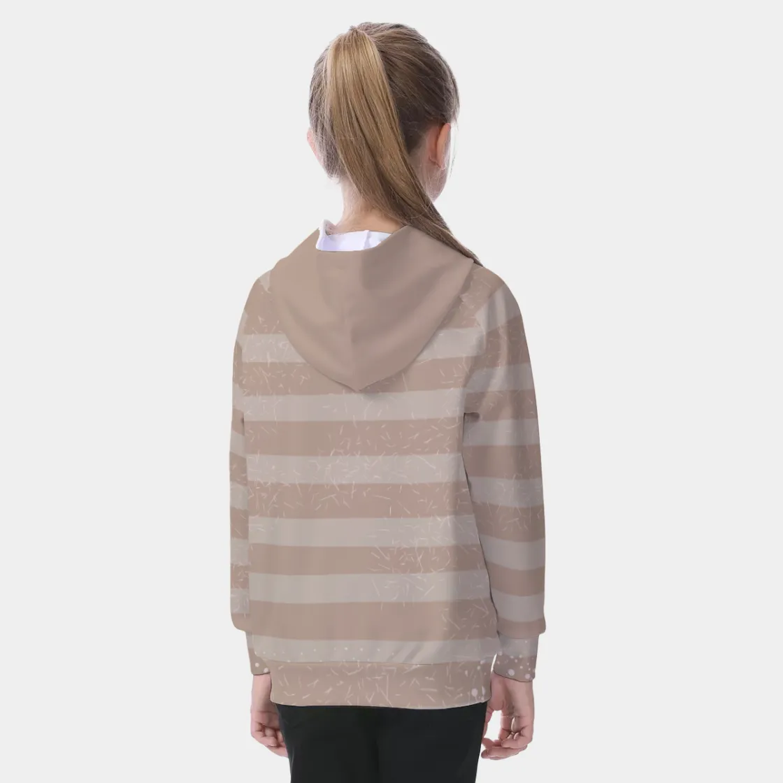 All-Over Print Kid's Raglan Pullover Hoodie