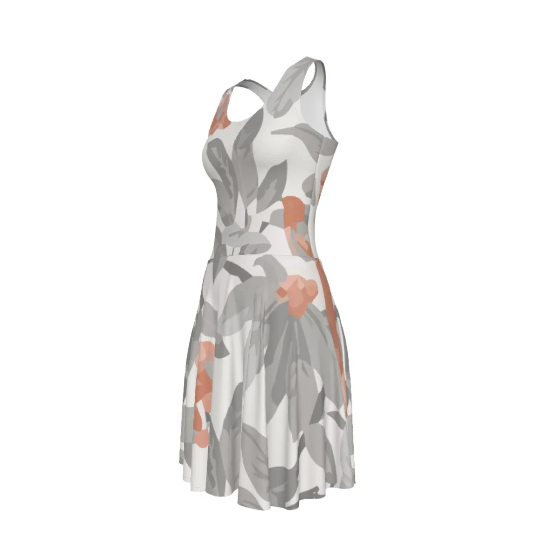 All-Over Print Women's Sleeveless Dress
